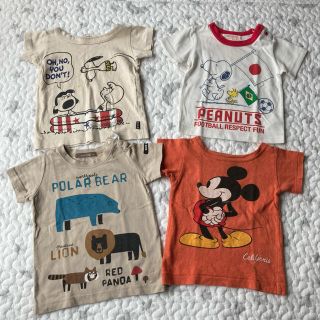 エフオーキッズ(F.O.KIDS)の男の子まとめ売り　半袖Tシャツ　サイズ80(Ｔシャツ)