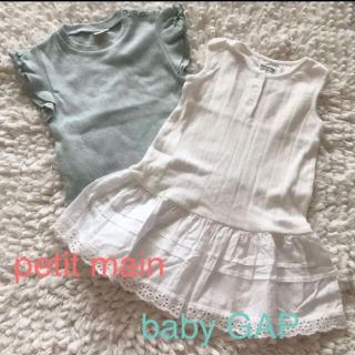 ベビーギャップ(babyGAP)のベビー　トップス　ワンピース(ワンピース)