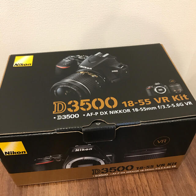 【新品未使用】 ニコン D3500 18-55 VR レンズキット