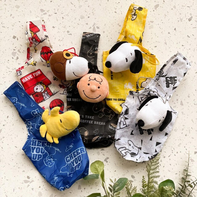 SNOOPY(スヌーピー)のスヌーピー ★ドリンクバッグ★台湾限定★飛行 レディースのバッグ(トートバッグ)の商品写真