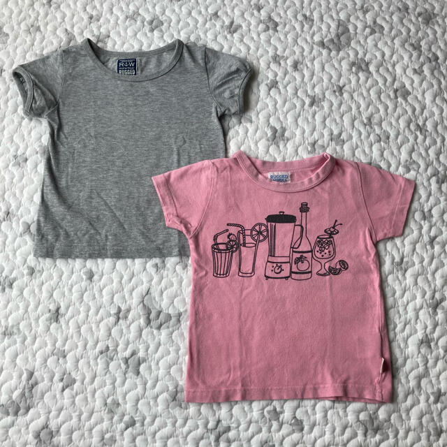 RUGGEDWORKS(ラゲッドワークス)の女の子まとめ売りRUGGED WIRKS 半袖Tシャツ　サイズ100  キッズ/ベビー/マタニティのキッズ服女の子用(90cm~)(Tシャツ/カットソー)の商品写真