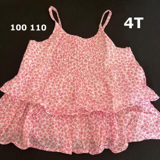 オールドネイビー(Old Navy)の女の子 トップス ピンク ４T 100 110(Tシャツ/カットソー)