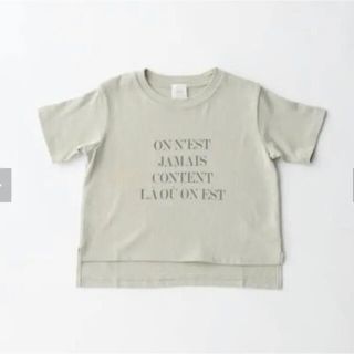 イエナ(IENA)のIENA　kids　Le Petit Prince ロゴTシャツ　グリーン100(Tシャツ/カットソー)