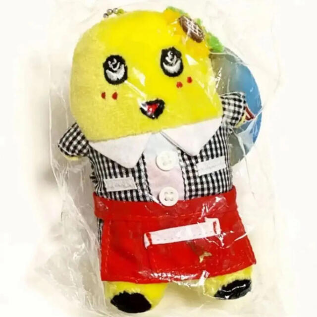 キデイランド制服 ふなっしー ぬいぐるみマスコット エンタメ/ホビーのおもちゃ/ぬいぐるみ(キャラクターグッズ)の商品写真