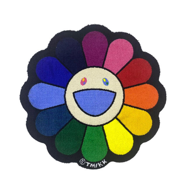 zingaro Flower Floor Mat Rainbow エンタメ/ホビーの美術品/アンティーク(その他)の商品写真