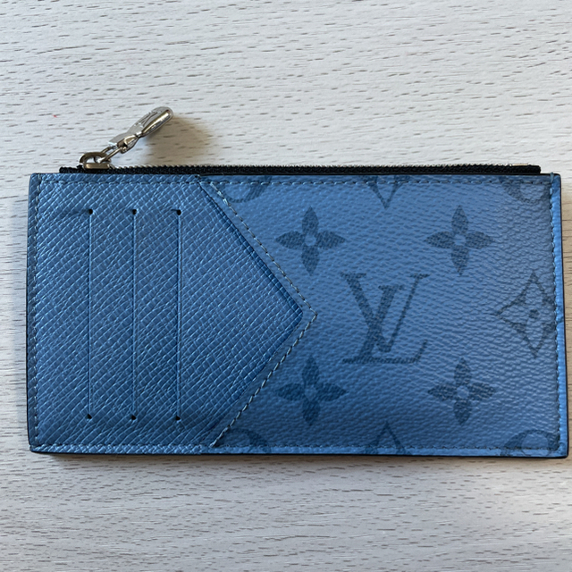 LOUIS VUITTON(ルイヴィトン)の【希少】LOUIS VUITTON コインカードホルダー　デニム　完売品 メンズのファッション小物(コインケース/小銭入れ)の商品写真