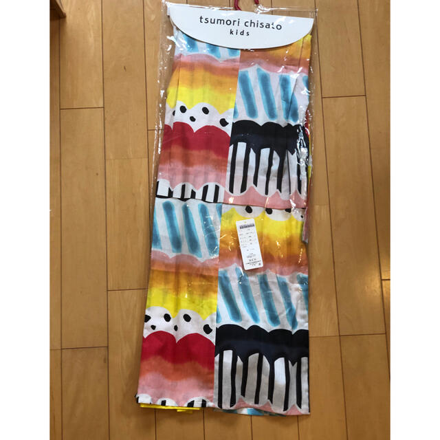 TSUMORI CHISATO(ツモリチサト)のSHOTAさま専用　新品　ツモリチサト　子供浴衣　110 キッズ/ベビー/マタニティのキッズ服女の子用(90cm~)(甚平/浴衣)の商品写真