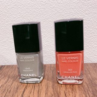 シャネル(CHANEL)のplum様専用　CHANEL シャネル ヴェルニ　645と307のセット(マニキュア)