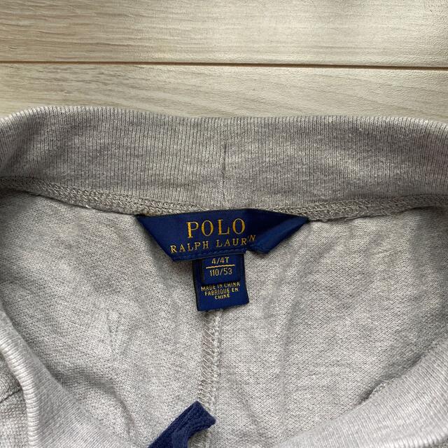 POLO RALPH LAUREN(ポロラルフローレン)のラルフローレン　キッズ　110 ポロシャツ　ハーフパンツ　セット キッズ/ベビー/マタニティのキッズ服男の子用(90cm~)(Tシャツ/カットソー)の商品写真