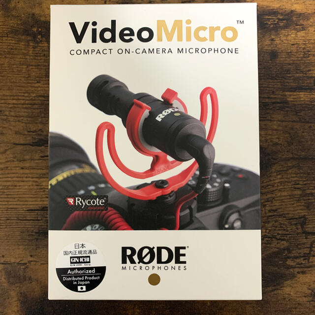 外付けカメラマイク RODE Video Micro