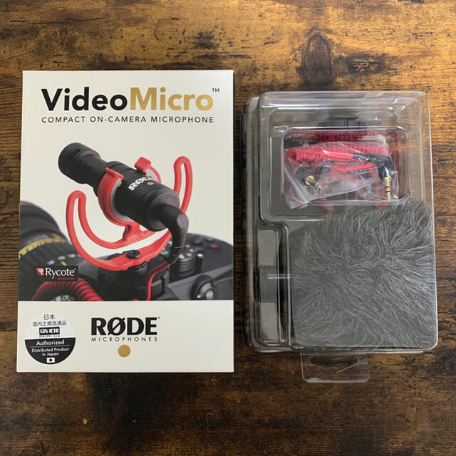 外付けカメラマイク RODE Video Micro