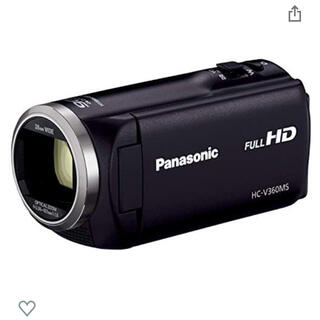 panasonic hdビデオカメラ hc-v360ms-kの通販 13点 | フリマアプリ ラクマ