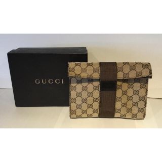 グッチ(Gucci)のグッチGUCCI  GGパターンポーチブラウン在庫一斉処分の為値下げ致しました(ボディバッグ/ウエストポーチ)