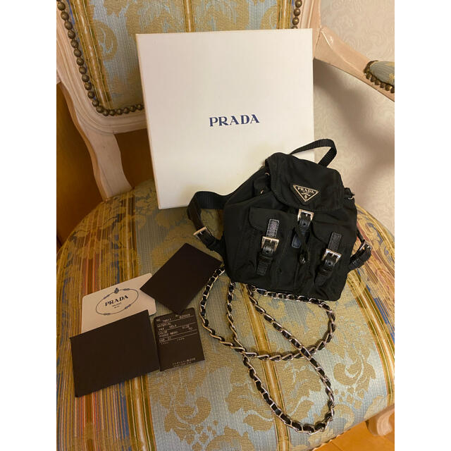 PRADA - 希少！プラダ ミニリュック ショルダー ミニショルダー 斜 ...