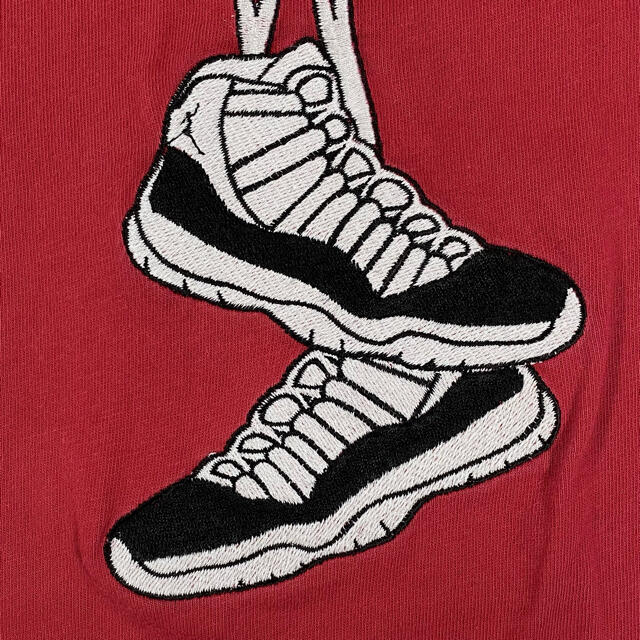 NIKE(ナイキ)のAIR JORDAN エアジョーダン スニーカー刺繍 ビッグシルエット Tシャツ メンズのトップス(Tシャツ/カットソー(半袖/袖なし))の商品写真