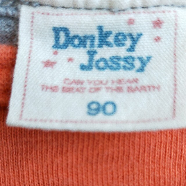 Donkey Jossy(ドンキージョシー)のDonkey Jossy ワンピース　90 　半袖 キッズ/ベビー/マタニティのキッズ服女の子用(90cm~)(ワンピース)の商品写真