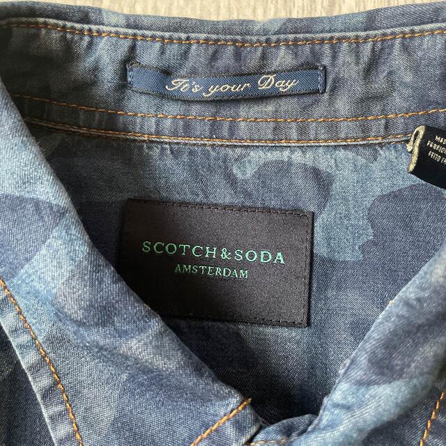 SCOTCH & SODA(スコッチアンドソーダ)のスコッチアンドソーダ　半袖シャツ メンズのトップス(シャツ)の商品写真