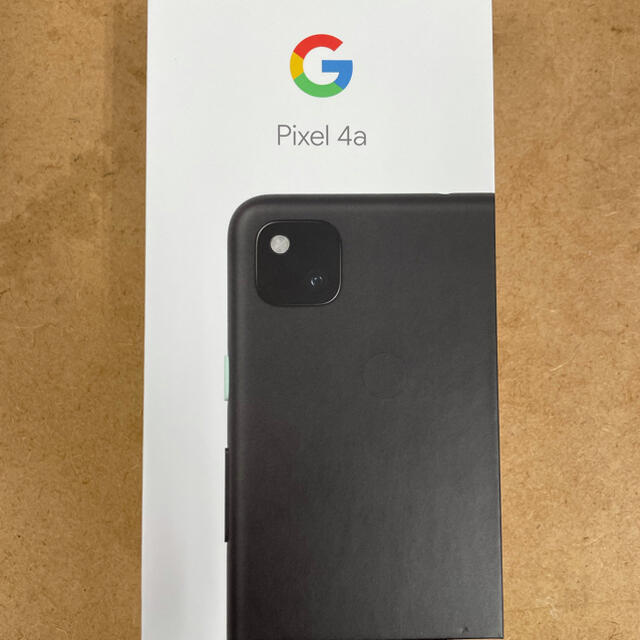 新品未使用　Google Pixel 4a  JustBlack 128 GBスマートフォン/携帯電話