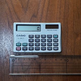 カシオ(CASIO)のCASIO　電卓　SL-650ET(動作確認完了)(オフィス用品一般)