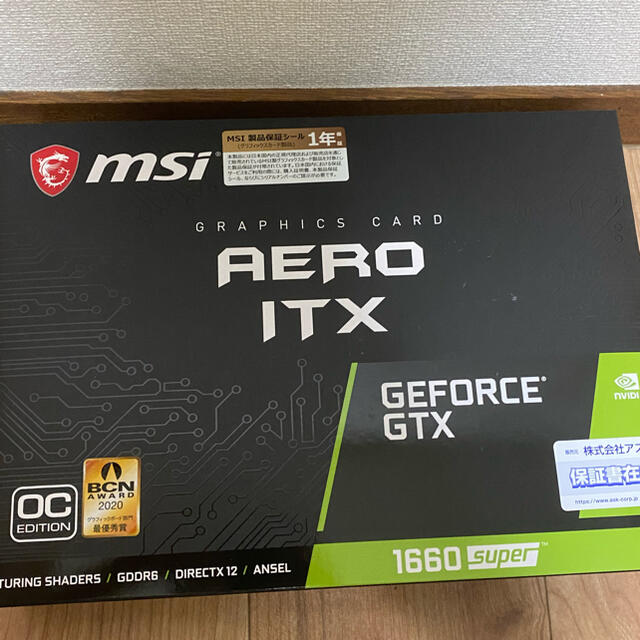 MSI GeForce GTX 1660 SUPER AERO ITX OC