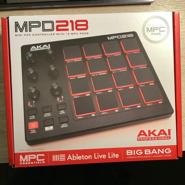 MPD218 AKAI パッドコントローラー 楽器のDTM/DAW(MIDIコントローラー)の商品写真