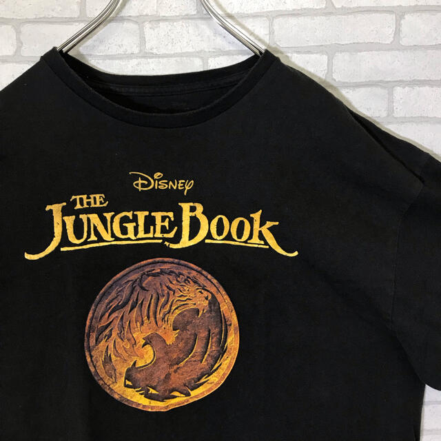 Disney(ディズニー)のジャングルブック オフィシャルTシャツ ディズニー XL Disney 古着 メンズのトップス(Tシャツ/カットソー(半袖/袖なし))の商品写真