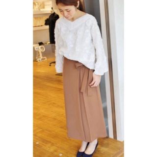 イエナ(IENA)のTHE IRON 16SS ラップワイドキュロット IENA  アイロン イエナ(キュロット)