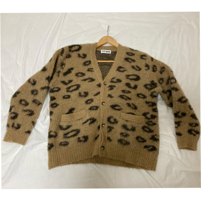 Maison Martin Margiela(マルタンマルジェラ)のTTT_MSW mohair cardigan leopard メンズのトップス(カーディガン)の商品写真