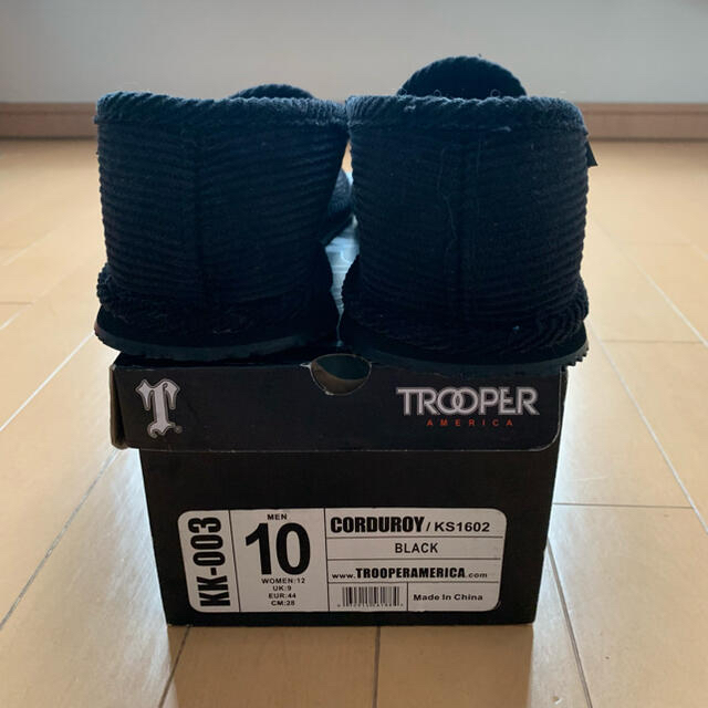 TROOPER ルームシューズ メンズの靴/シューズ(スニーカー)の商品写真