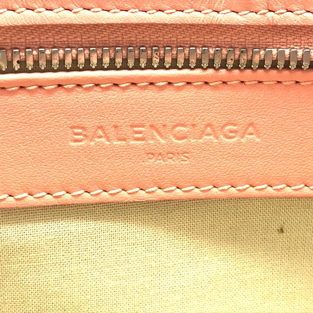 Balenciaga(バレンシアガ)のバレンシアガ BALENCIAGA クラシック 410119 メンズ レディース セカンドバッグ クラッチバッグ キャンバス/レザー ナチュラル×ピンク レディースのバッグ(クラッチバッグ)の商品写真