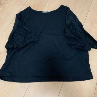 レイカズン(RayCassin)のレイカズン　黒　トップス(Tシャツ(半袖/袖なし))