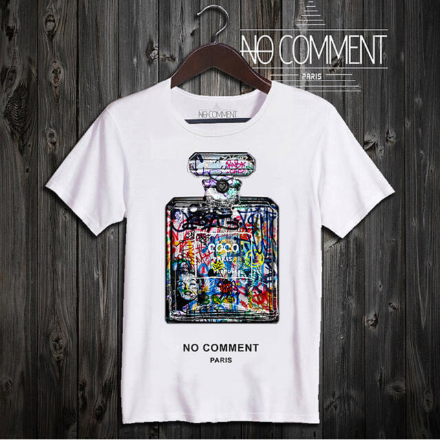 日本未入荷☆日本未上陸 NO COMMENT Paris Tshirt メンズのトップス(Tシャツ/カットソー(半袖/袖なし))の商品写真