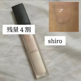 シロ(shiro)の【残量４割】shiro/ジンジャーリップバター7B01(リップグロス)
