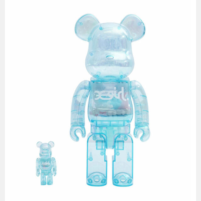 BE@RBRICK X-girl 2021 100％ & 400％