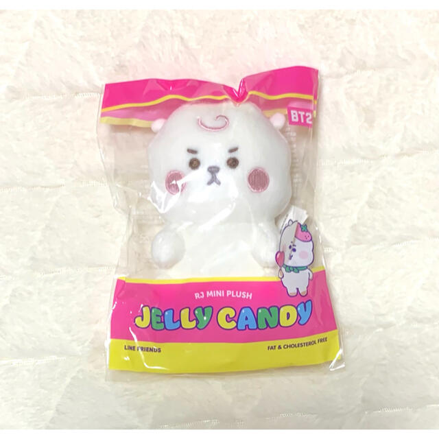 防弾少年団(BTS)(ボウダンショウネンダン)のBt21 BTS ベビー ぬいぐるみ JELLY CANDY RJ ジン エンタメ/ホビーのおもちゃ/ぬいぐるみ(ぬいぐるみ)の商品写真