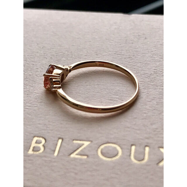 Bizoux フラヴィ インペリアルトパーズ ダイヤ リング 11号 k18 レディースのアクセサリー(リング(指輪))の商品写真