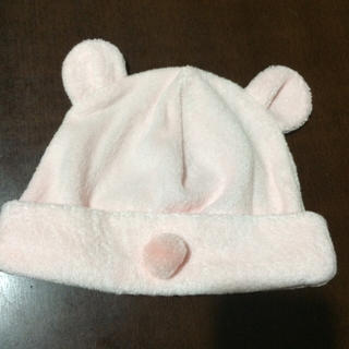 アカチャンホンポ(アカチャンホンポ)の新品、未使用、赤ちゃん本舗クマさん帽子(帽子)