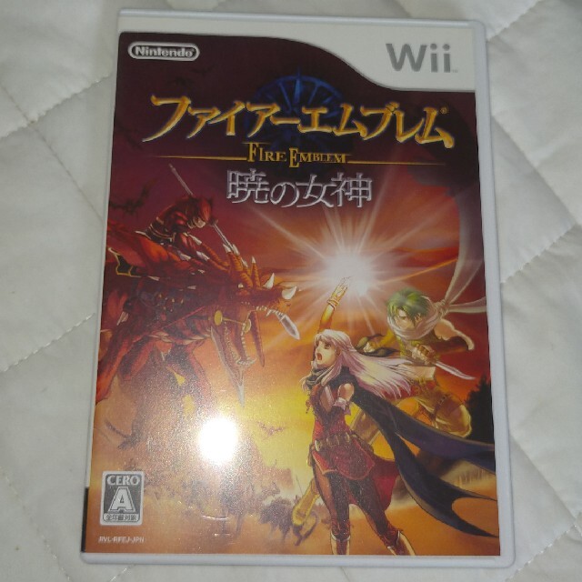 ファイアーエムブレム 暁の女神 Wii エンタメ/ホビーのゲームソフト/ゲーム機本体(家庭用ゲームソフト)の商品写真