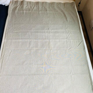 ムジルシリョウヒン(MUJI (無印良品))の無印　ノンプリーツカーテン　100×178(カーテン)