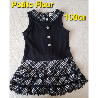 プチフルール 黒 子供 ワンピース 女の子 の通販 12点 Petite Fleurのキッズ ベビー マタニティを買うならラクマ