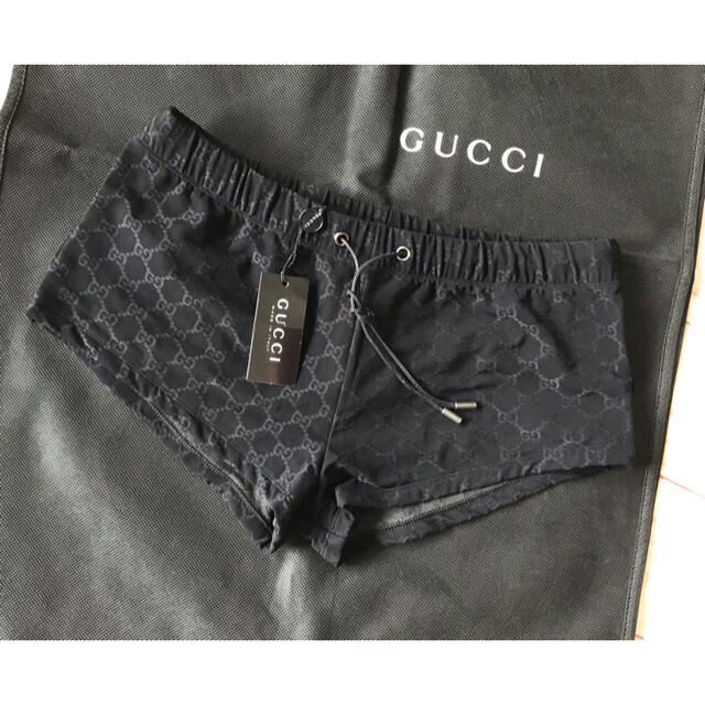 Gucci(グッチ)の【レア】GUCCI グッチ GG モノグラム 水着 ショートパンツ レディースの水着/浴衣(水着)の商品写真
