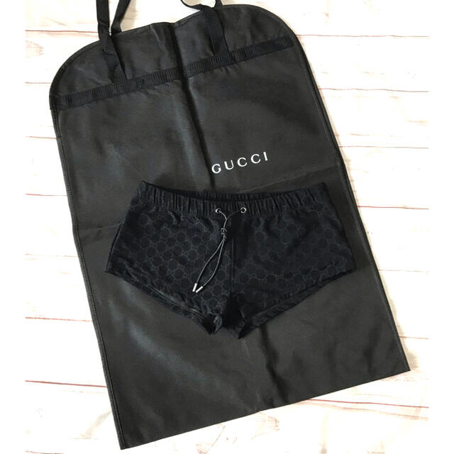 Gucci(グッチ)の【レア】GUCCI グッチ GG モノグラム 水着 ショートパンツ レディースの水着/浴衣(水着)の商品写真