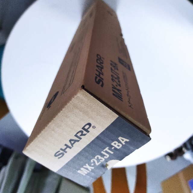 SHARP(シャープ)のSHARP　シャープ　純正トナー　ブラック　MX-23JT-BA インテリア/住まい/日用品のオフィス用品(OA機器)の商品写真