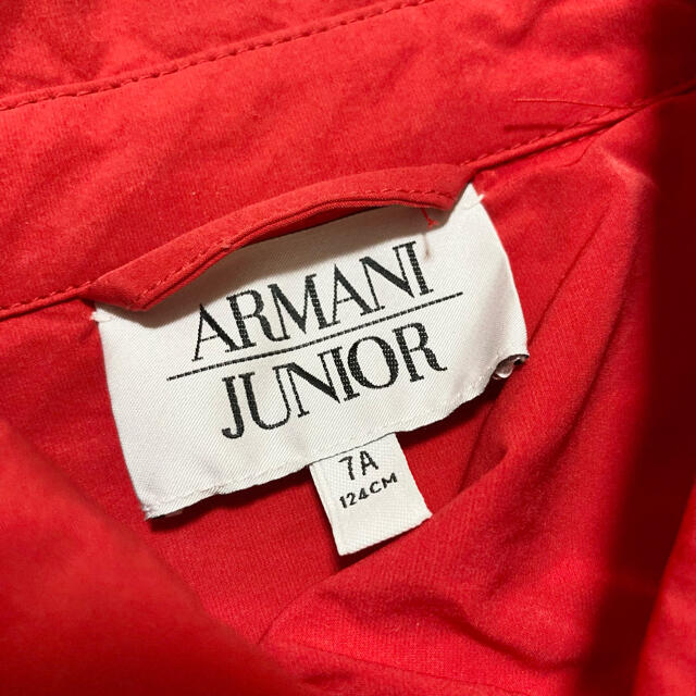 ARMANI JUNIOR(アルマーニ ジュニア)の美品　アルマーニジュニア　ライトコート　コート　120サイズ　110サイズ キッズ/ベビー/マタニティのキッズ服女の子用(90cm~)(コート)の商品写真