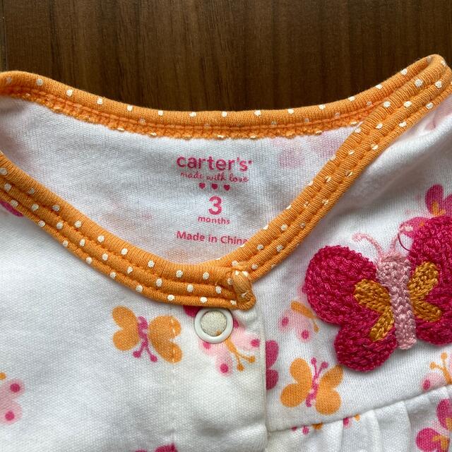 carter's(カーターズ)のcarter’s カバーオール ロンパース 半袖 3M 60 70 キッズ/ベビー/マタニティのベビー服(~85cm)(カバーオール)の商品写真