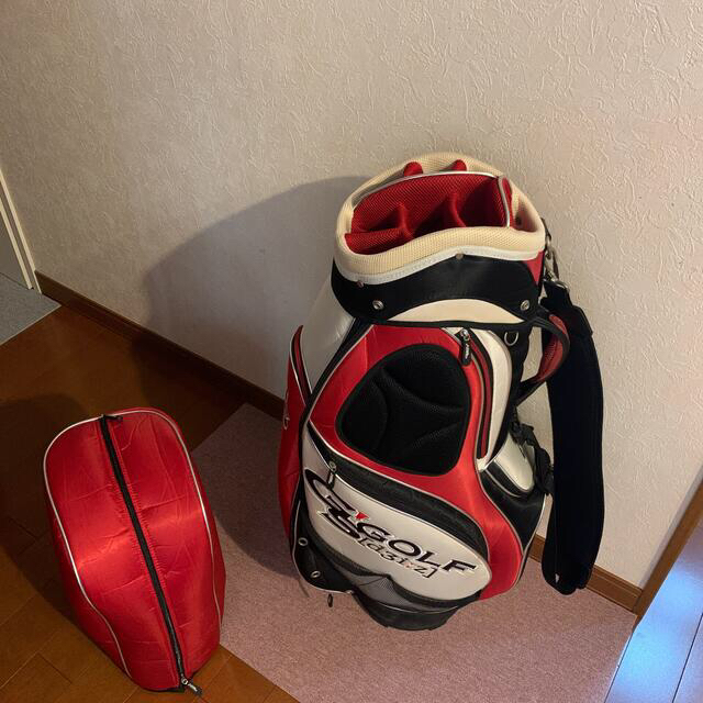 美品⛳️超カッコ良いゴルフキャディバッグ🏌️‍♀️G's GOLF スポーツ/アウトドアのゴルフ(バッグ)の商品写真