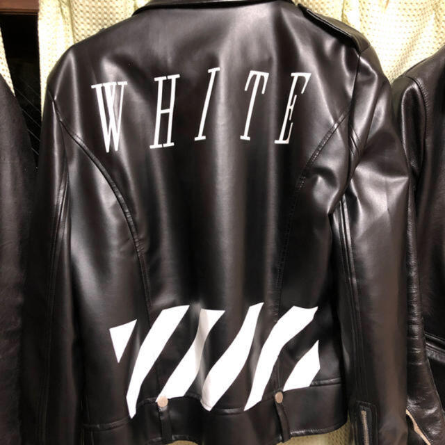 OFF-WHITE(オフホワイト)のoff-white メンズのジャケット/アウター(レザージャケット)の商品写真