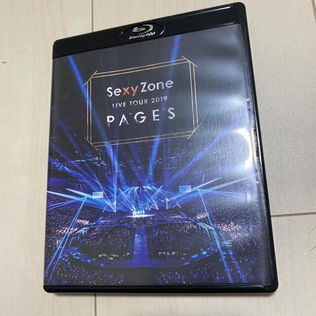 Sexy Zone LIVE TOUR 2019 PAGES Blu-ray通常