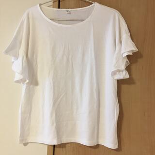 ユニクロ(UNIQLO)のUNIQLO Tシャツ 白　Mサイズ(Tシャツ/カットソー(半袖/袖なし))