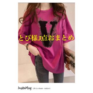 大きいサイズ✰*。ロゴTシャツ(Tシャツ(半袖/袖なし))